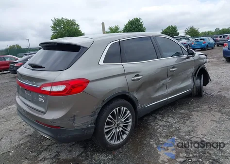 2017 Lincoln Mkx Reserve из США, поврежденный, VIN 2LMPJ8LR6HBL44057